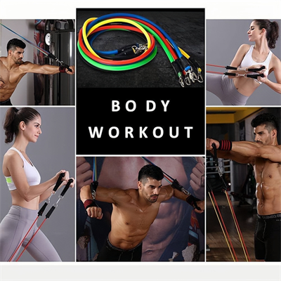 11Pcs Resistance Bands set