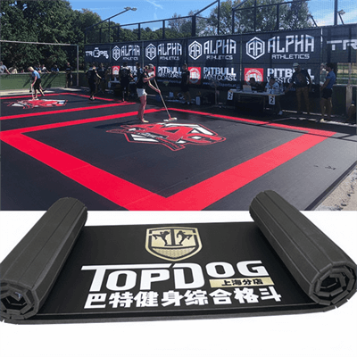 What are the different types of martial arts mats available in the market?